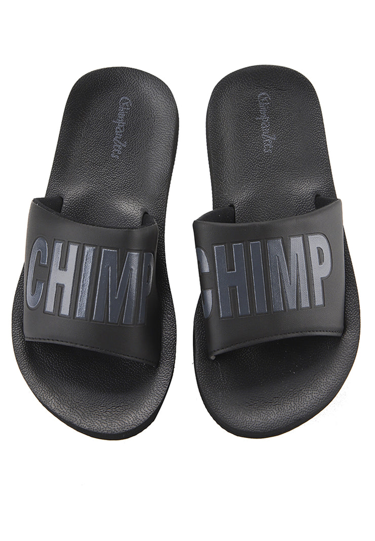 Chimp Slide Super Sandals Anak - Black