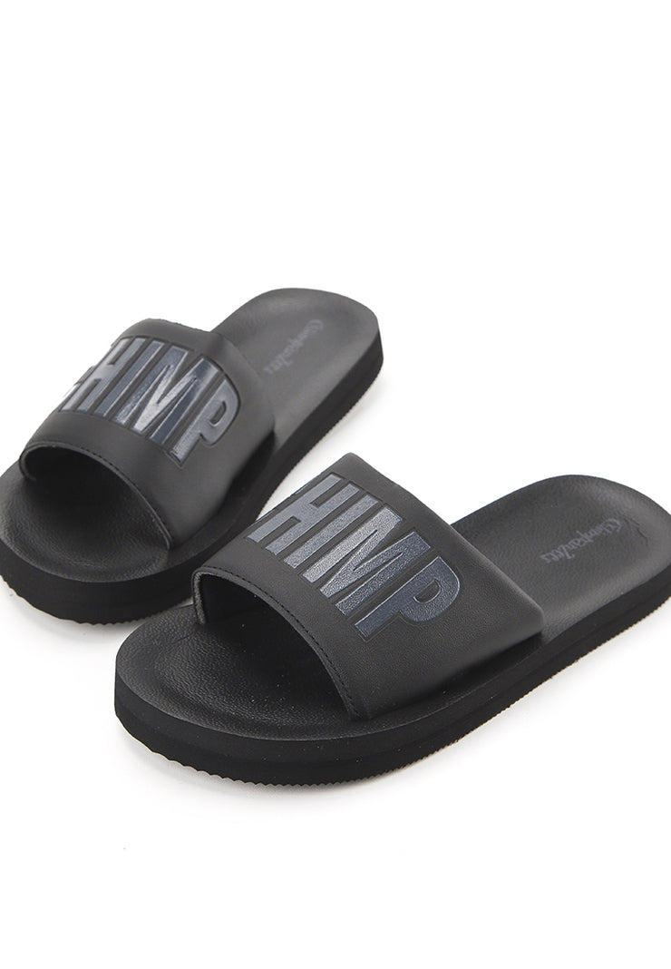 Chimp Slide Super Sandals Anak - Black