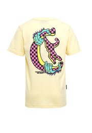 Checkerboard T-Shirt Anak - Yellow