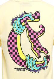 Checkerboard T-Shirt Anak - Yellow