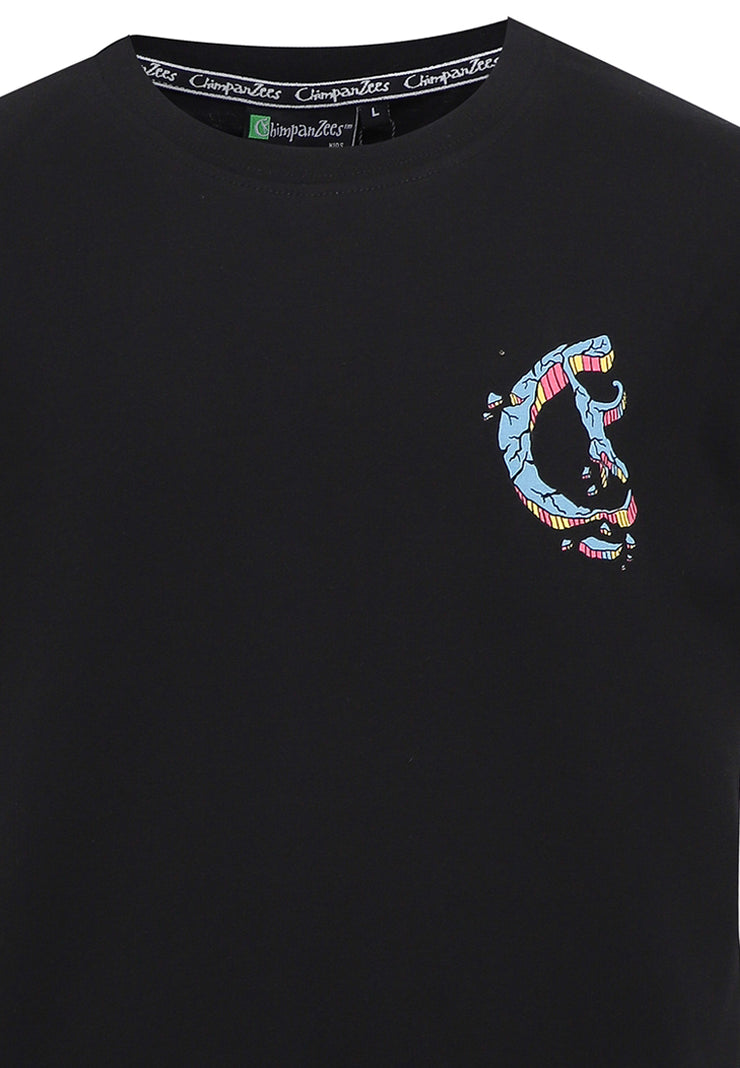 Nordic T-Shirt Anak - Black