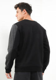 Combination Smart Fit Hoodie - Black