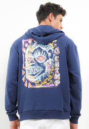 Chimpking Oversized Hoodie - Navy