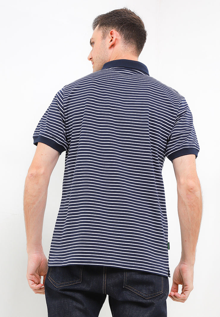 Small Line Smart Fit Polo Shirt - Navy