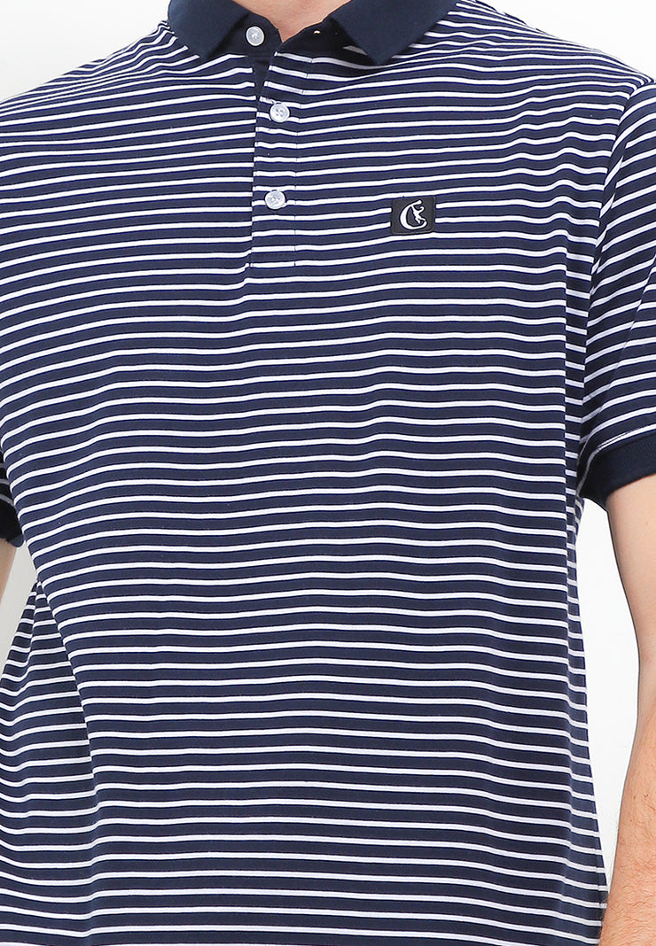 Small Line Smart Fit Polo Shirt - Navy