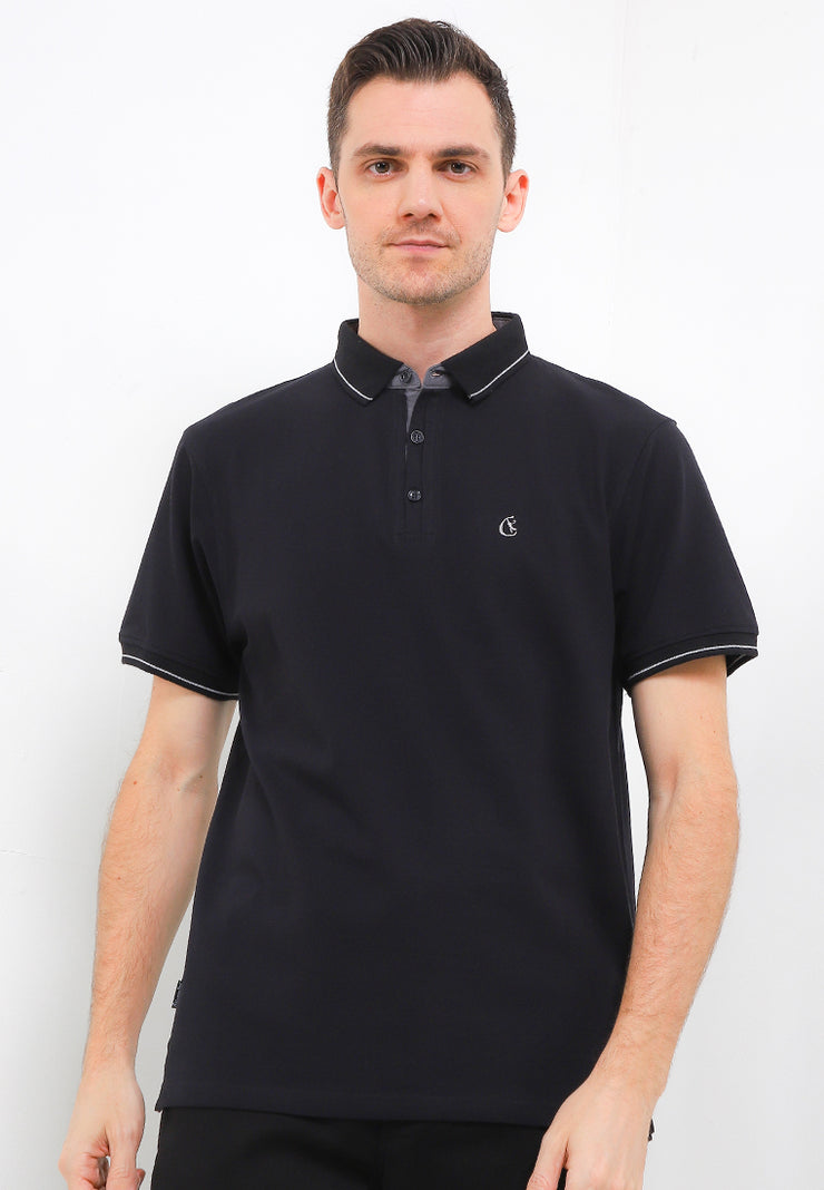 Modesty Smart Fit Polo Shirt - Black