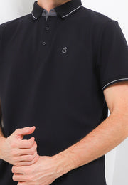 Modesty Smart Fit Polo Shirt - Black