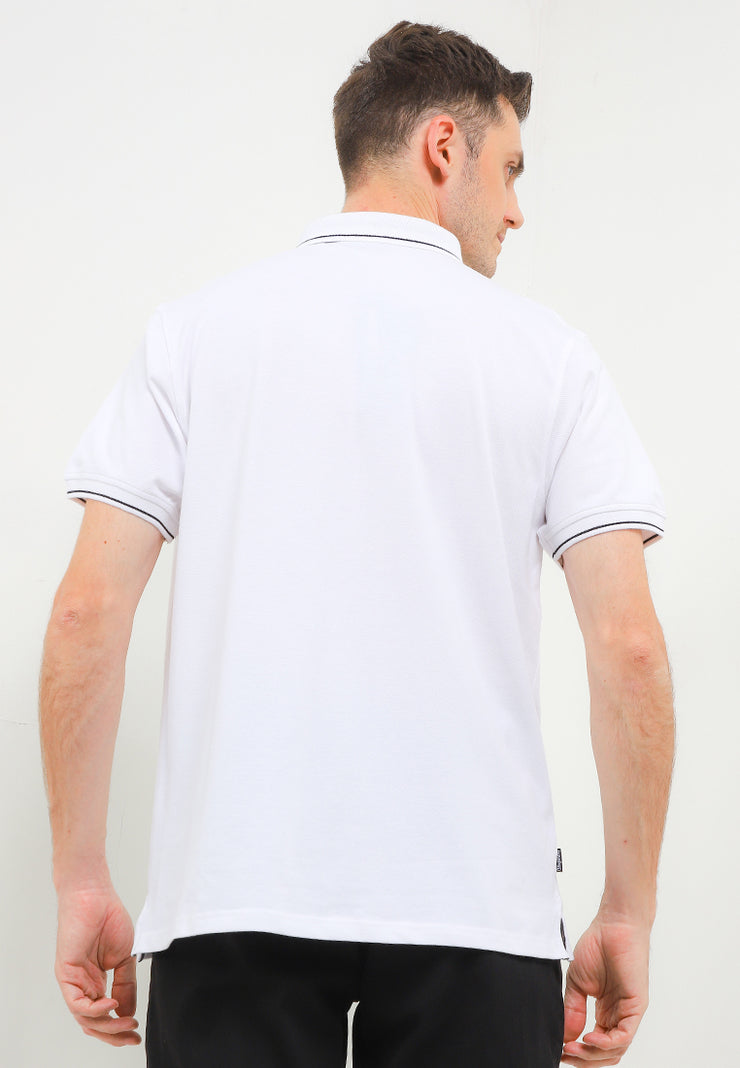 Modesty Smart Fit Polo Shirt - White