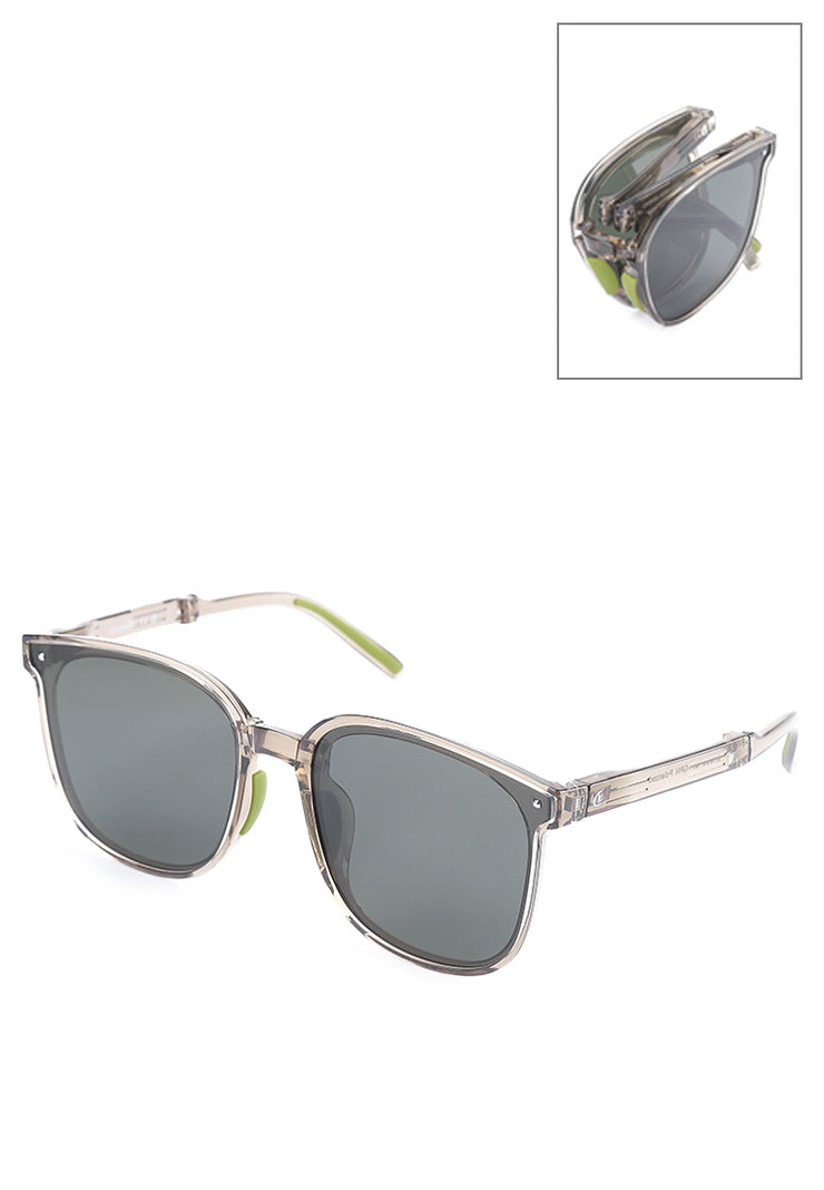 Hardy Folding Sunglasses - Green