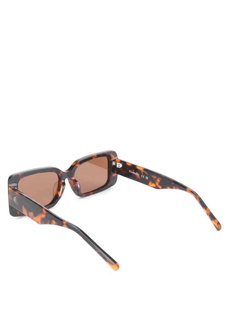 Shield Sunglasses - Brown