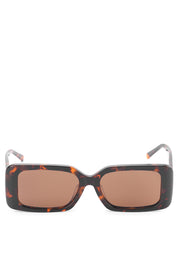 Shield Sunglasses - Brown