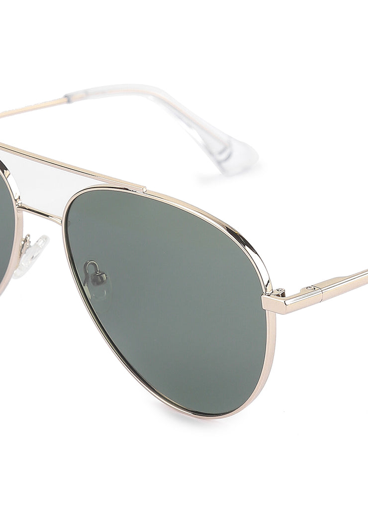 Aviator Sunglasses - Gold