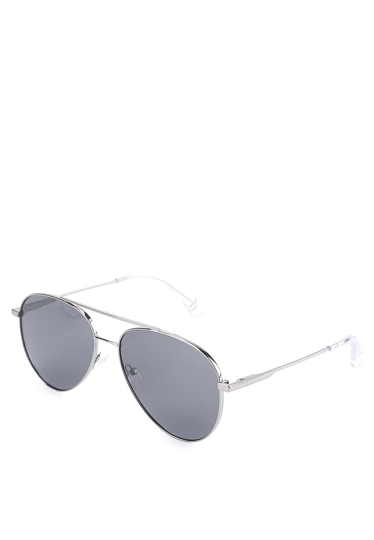 Aviator Sunglasses - Gun