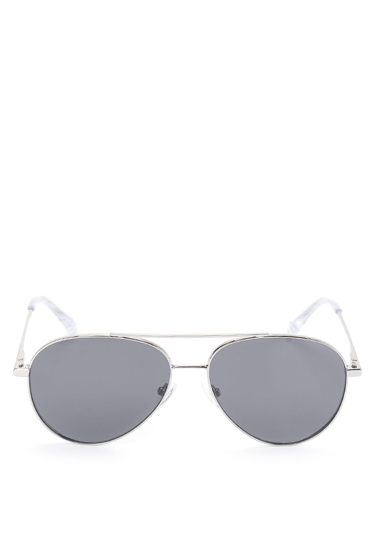 Aviator Sunglasses - Silver