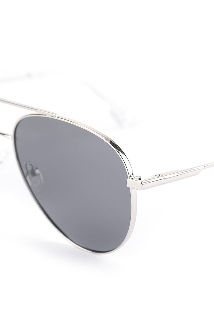 Aviator Sunglasses - Silver