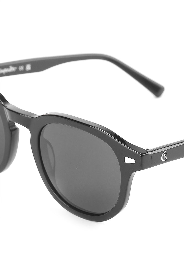 Oval Sunglasses - Black