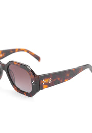 Square Sunglasses - Brown