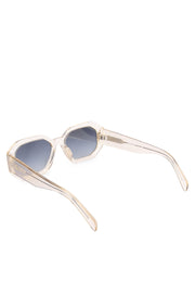 Square Sunglasses - Light Brown