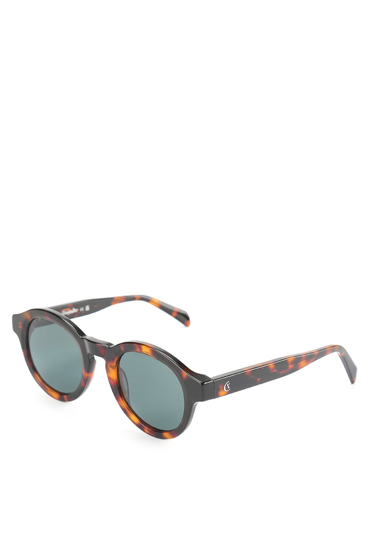 Round Sunglasses - Brown