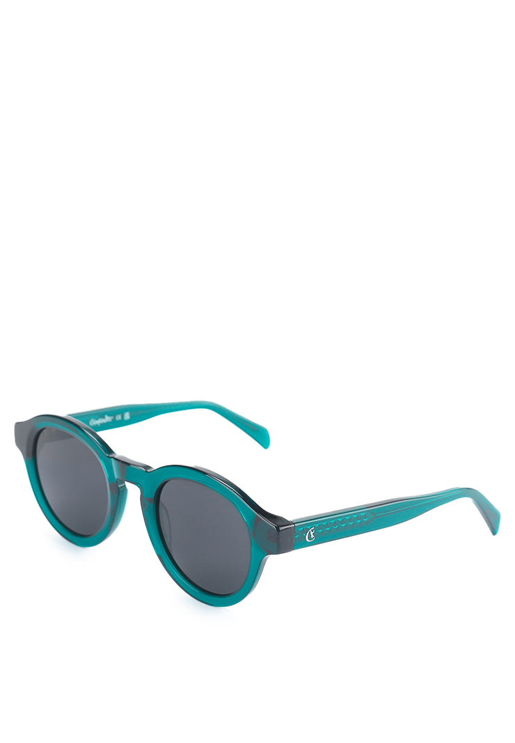 Round Sunglasses - Green