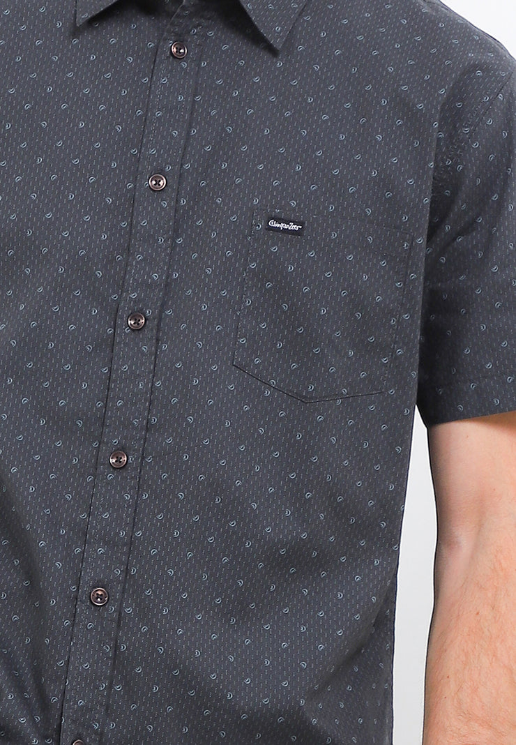 Dot Ink Smart Fit Shirt - Dark Grey