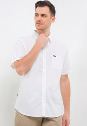 Dot Ink Smart Fit Shirt - White