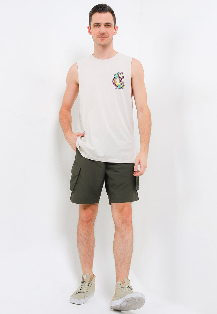 Checkerboard Smart Fit Muscle - Cream