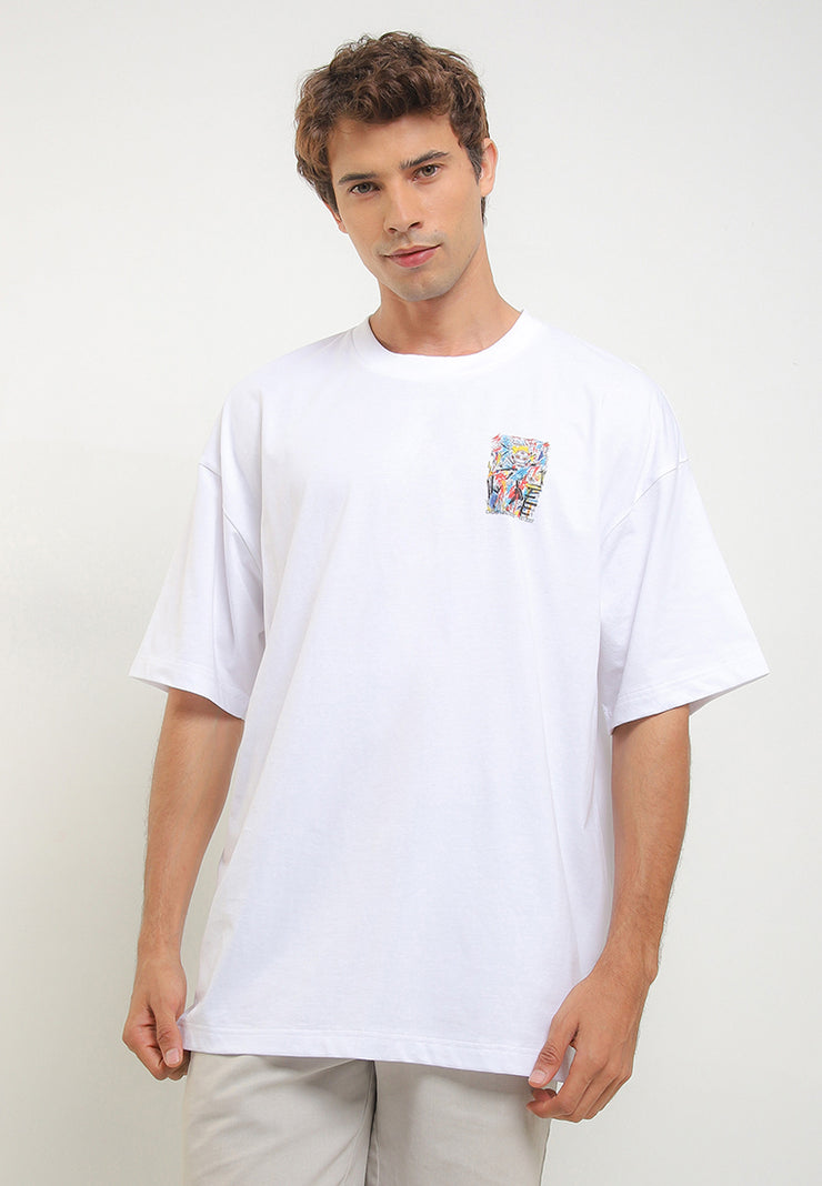 Artcore Oversized T-Shirt - White