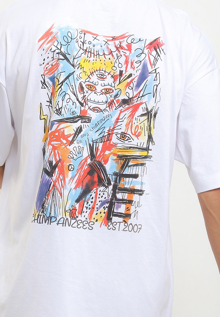 Artcore Oversized T-Shirt - White