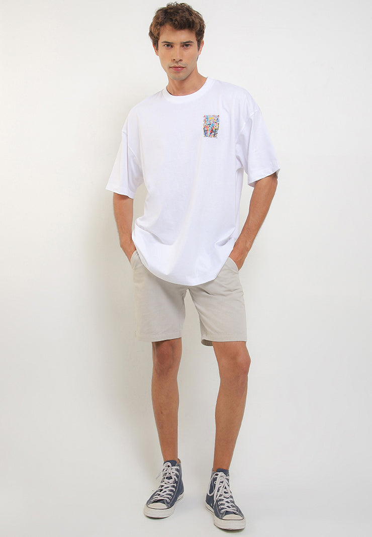 Artcore Oversized T-Shirt - White