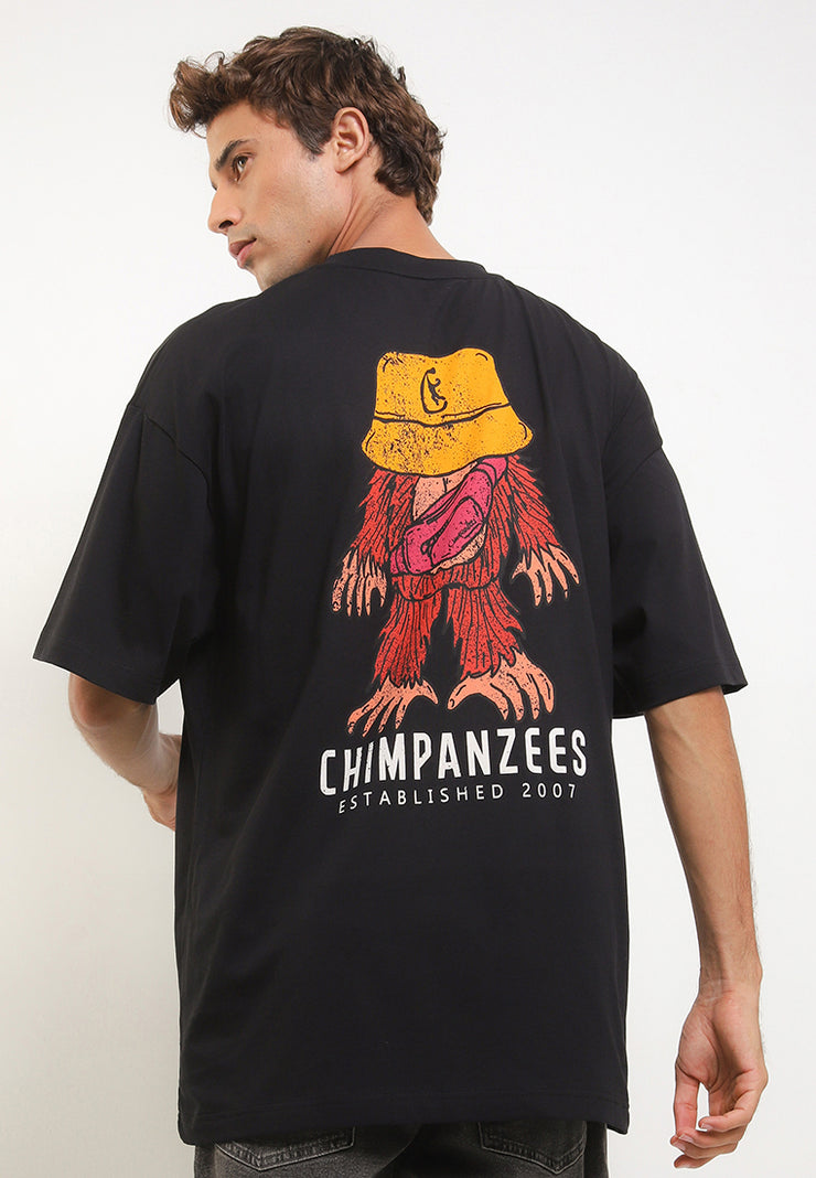 Confident Oversized T-Shirt - Black