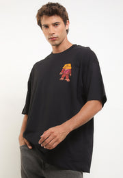 Confident Oversized T-Shirt - Black