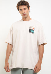 Sunshine Oversized T-Shirt - Cream