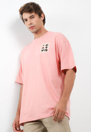 Fossil Oversized T-Shirt - Pink