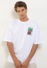 Sound Good Oversized T-Shirt - White