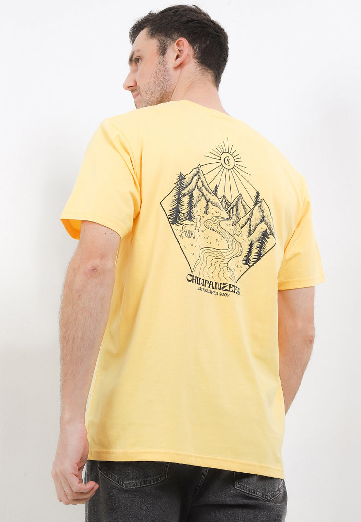 Zanzibar Smart Fit T-Shirt - Yellow