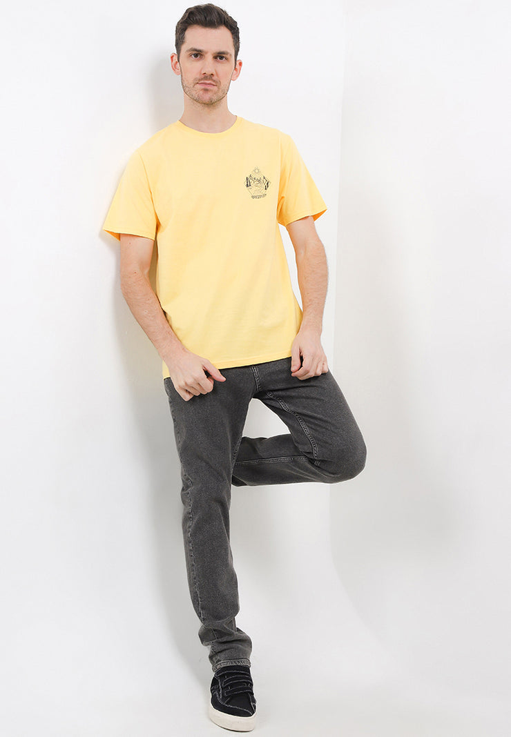 Zanzibar Smart Fit T-Shirt - Yellow