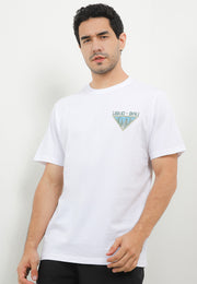 Nature Smart Fit T-Shirt - Bali Destination Tee - White