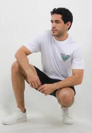 Nature Smart Fit T-Shirt - Bali Destination Tee - White