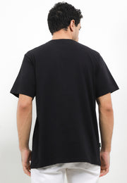 Patra Smart Fit T-Shirt - Bali Destination Tee - Black