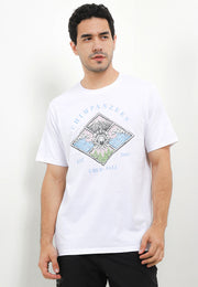 Patra Smart Fit T-Shirt - Bali Destination Tee - White