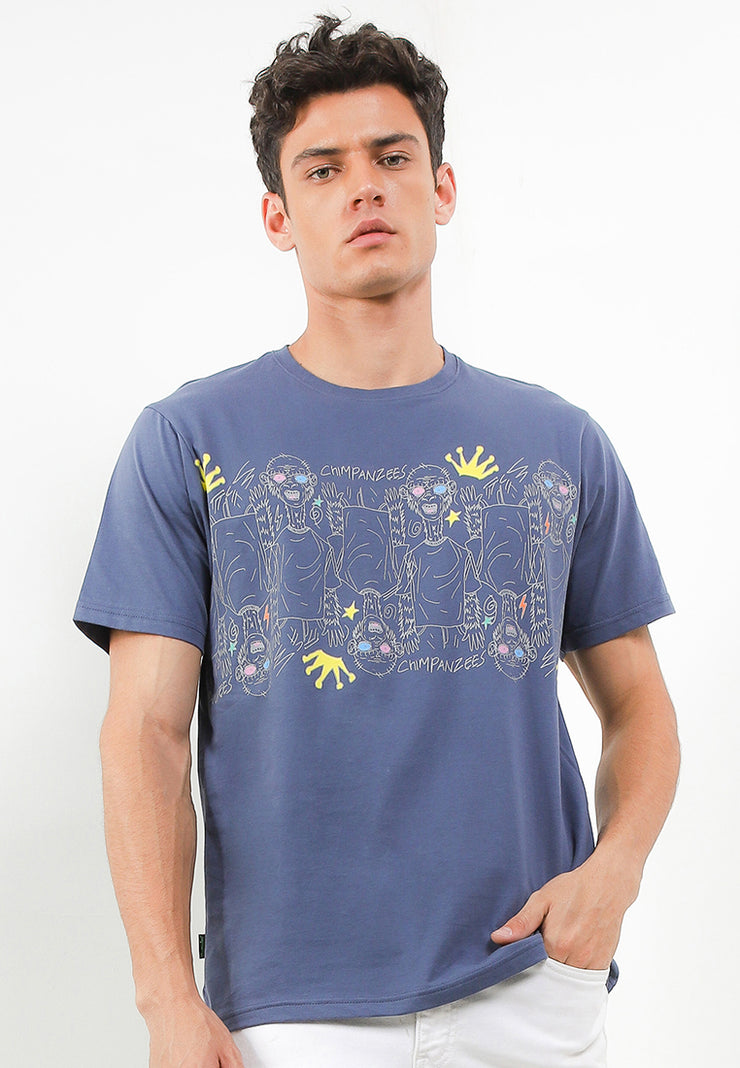 High Life Smart Fit T-Shirt - Blue