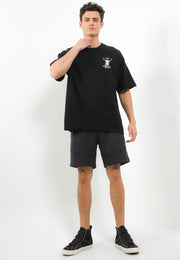 Git Gut Oversized T-Shirt - Black