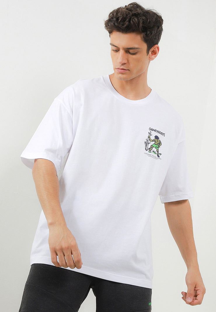 Primitive Oversized T-Shirt - White