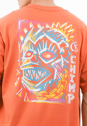 Chimpking Oversized T-Shirt - Orange