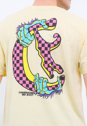 Checkerboard Smart Fit T-Shirt - Yellow