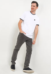 Basic Manzet Smart Fit Basic T-Shirt - White
