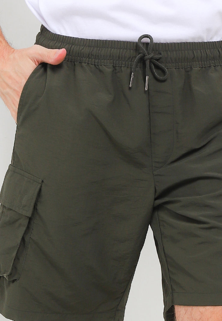 Oliver Smart Fit Elastic Walkshorts - Olive