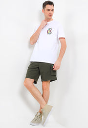 Oliver Smart Fit Elastic Walkshorts - Olive