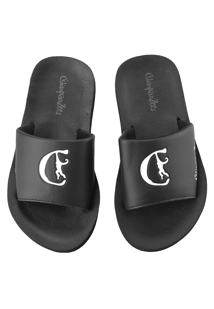 Absolut Slide Sandals Anak - Black